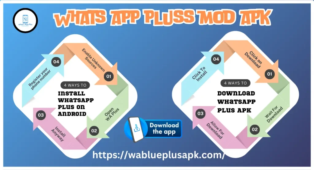 how to download and install whats app plus apk